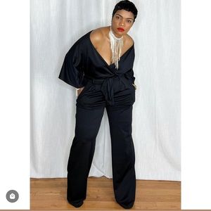 Off the shoulder jumpsuit